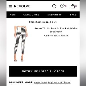 REVOLVE loran superdown pants